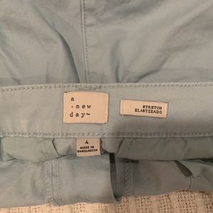 A new day shorts in light blue